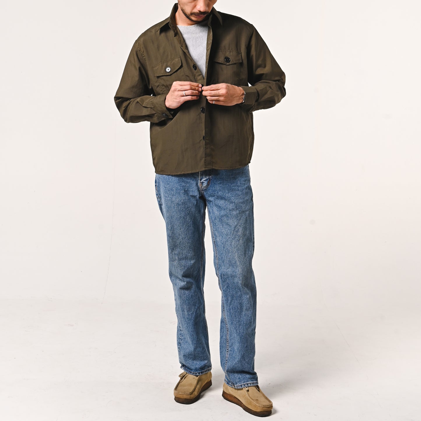 Core Overshirt Olive
