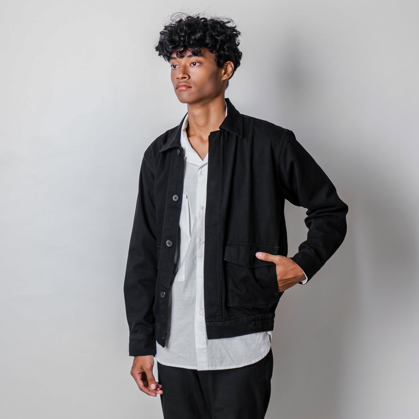 Work Bomber Black