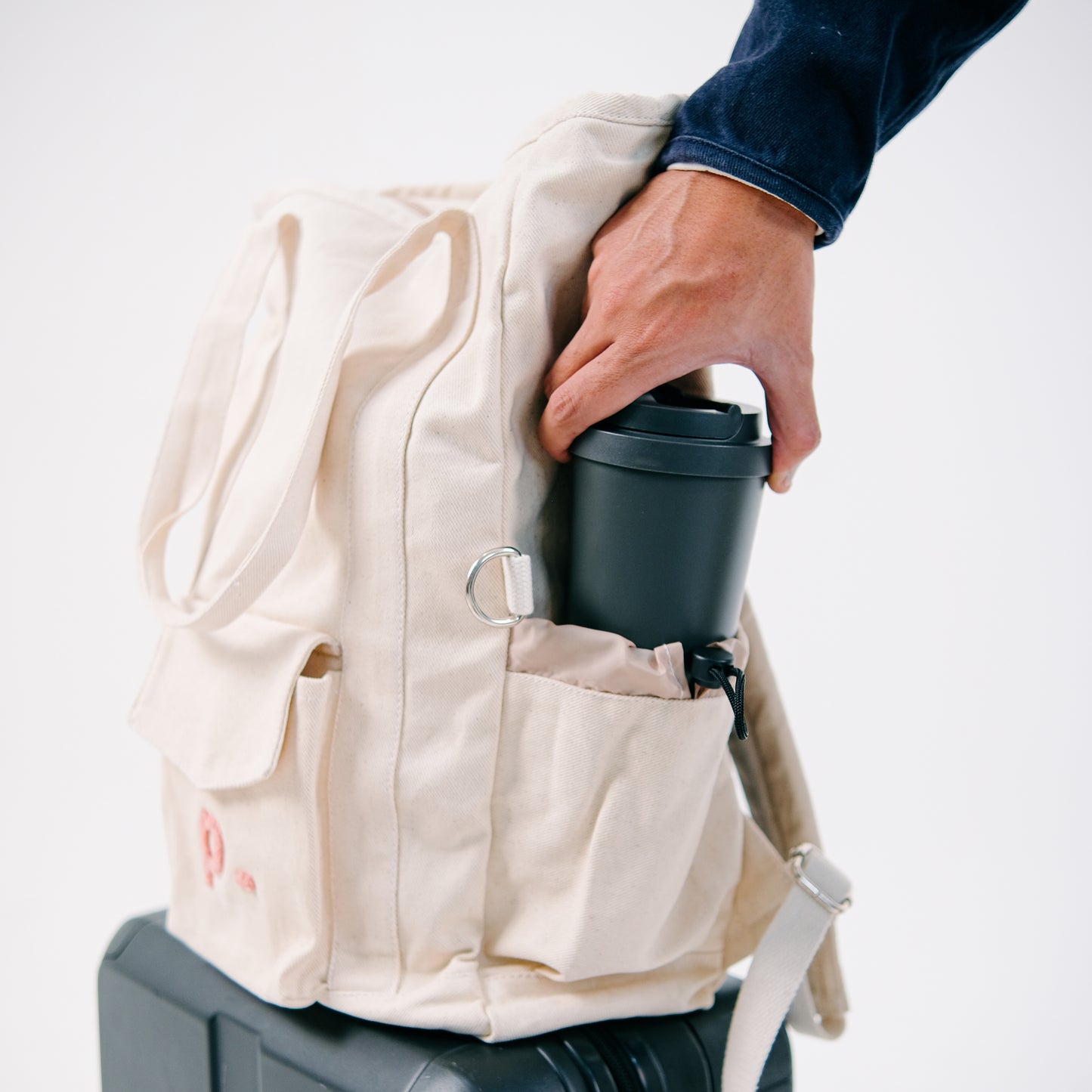 Natural Everyday Two-Way Oversize Totepack