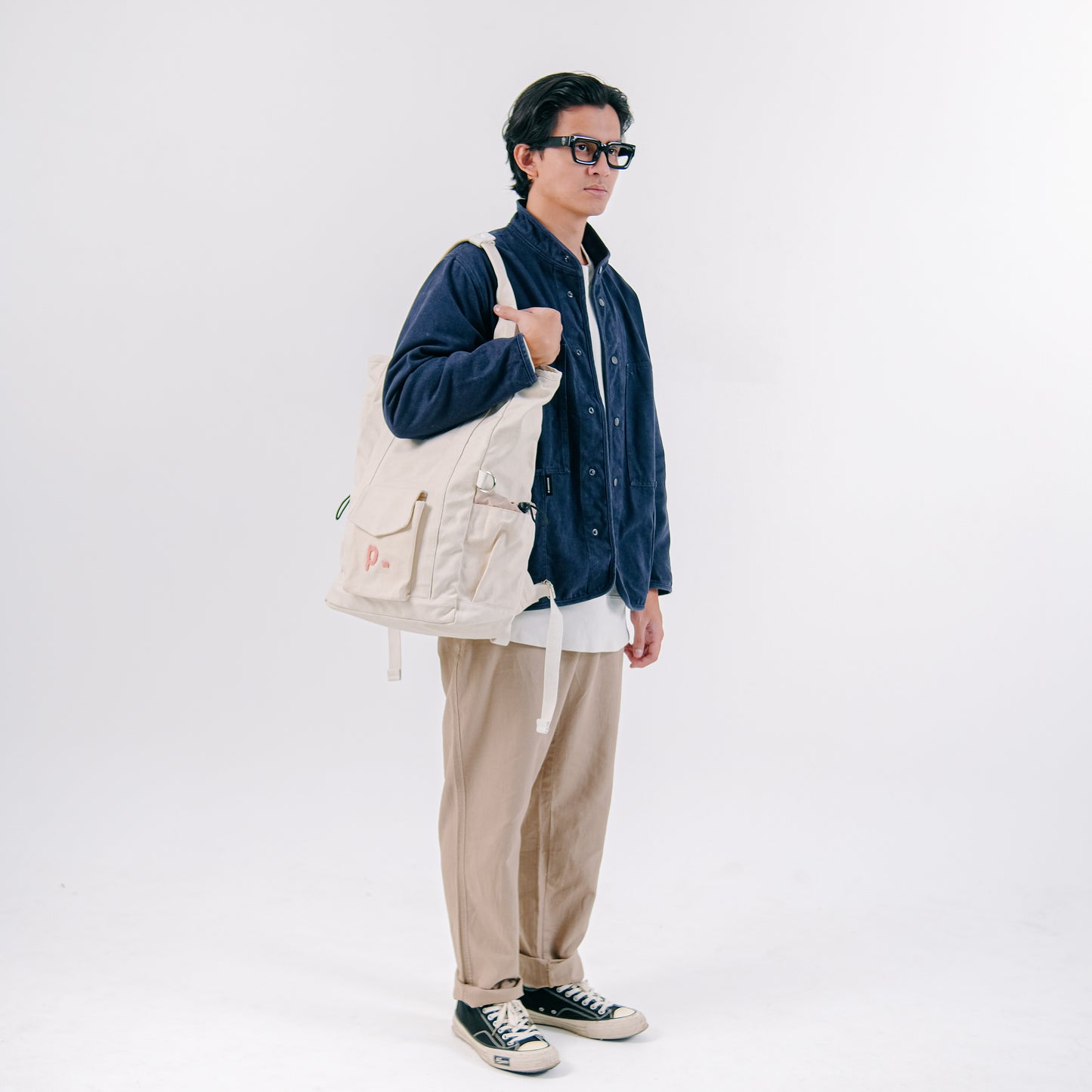 Natural Everyday Two-Way Oversize Totepack