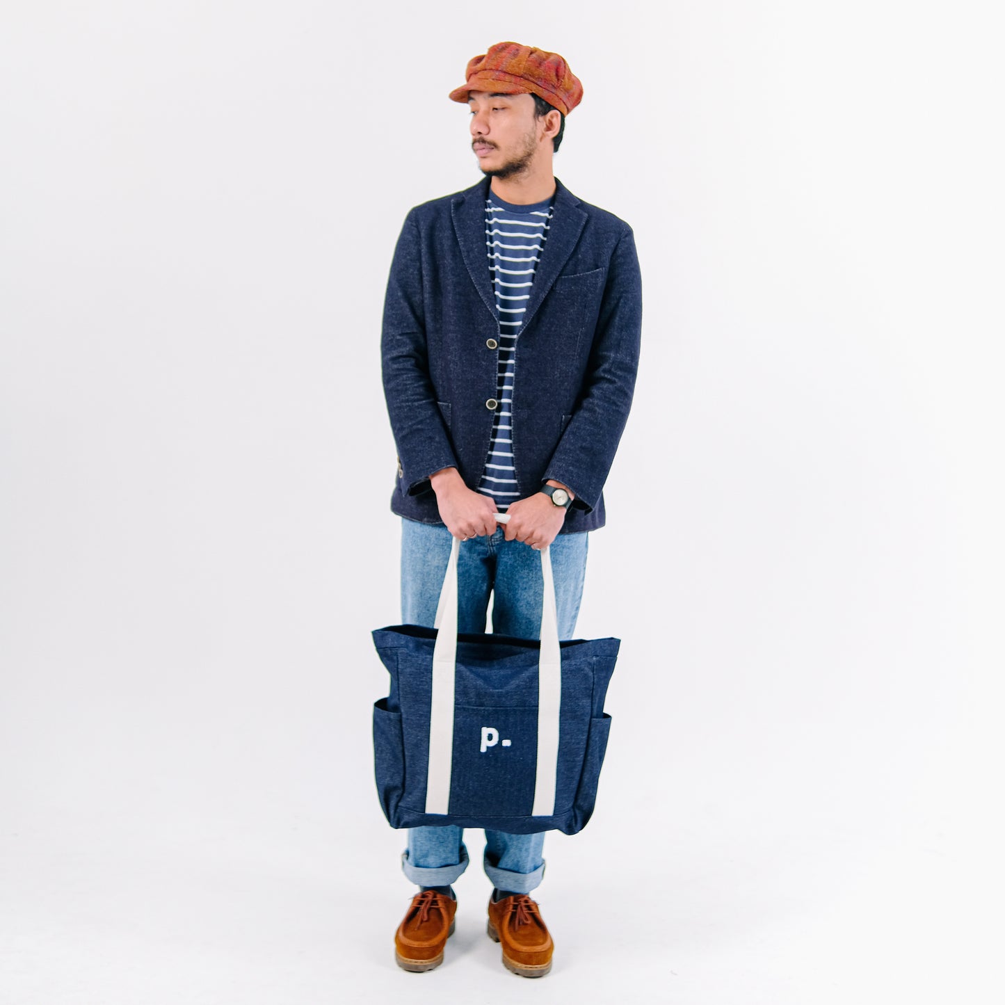 Indigo Denim Everyday Totebag 2.0