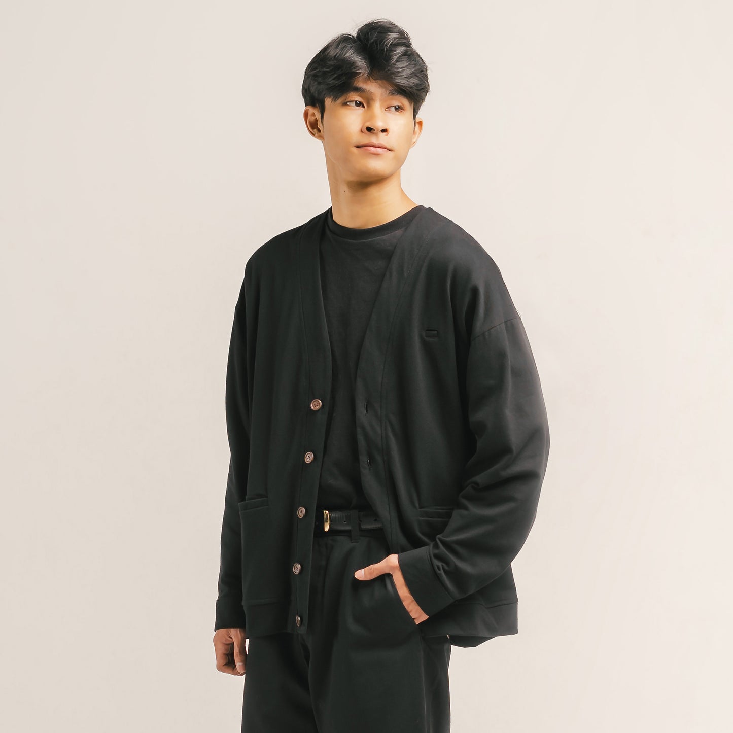 O-Cardigan Black