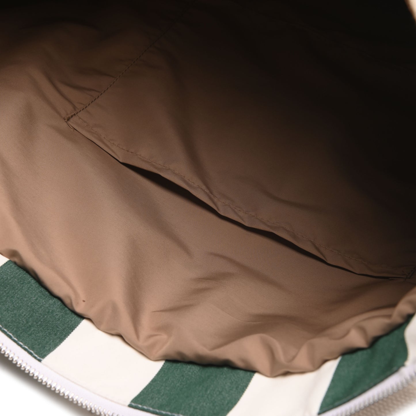 Striped Green Everyday Boat Totebag