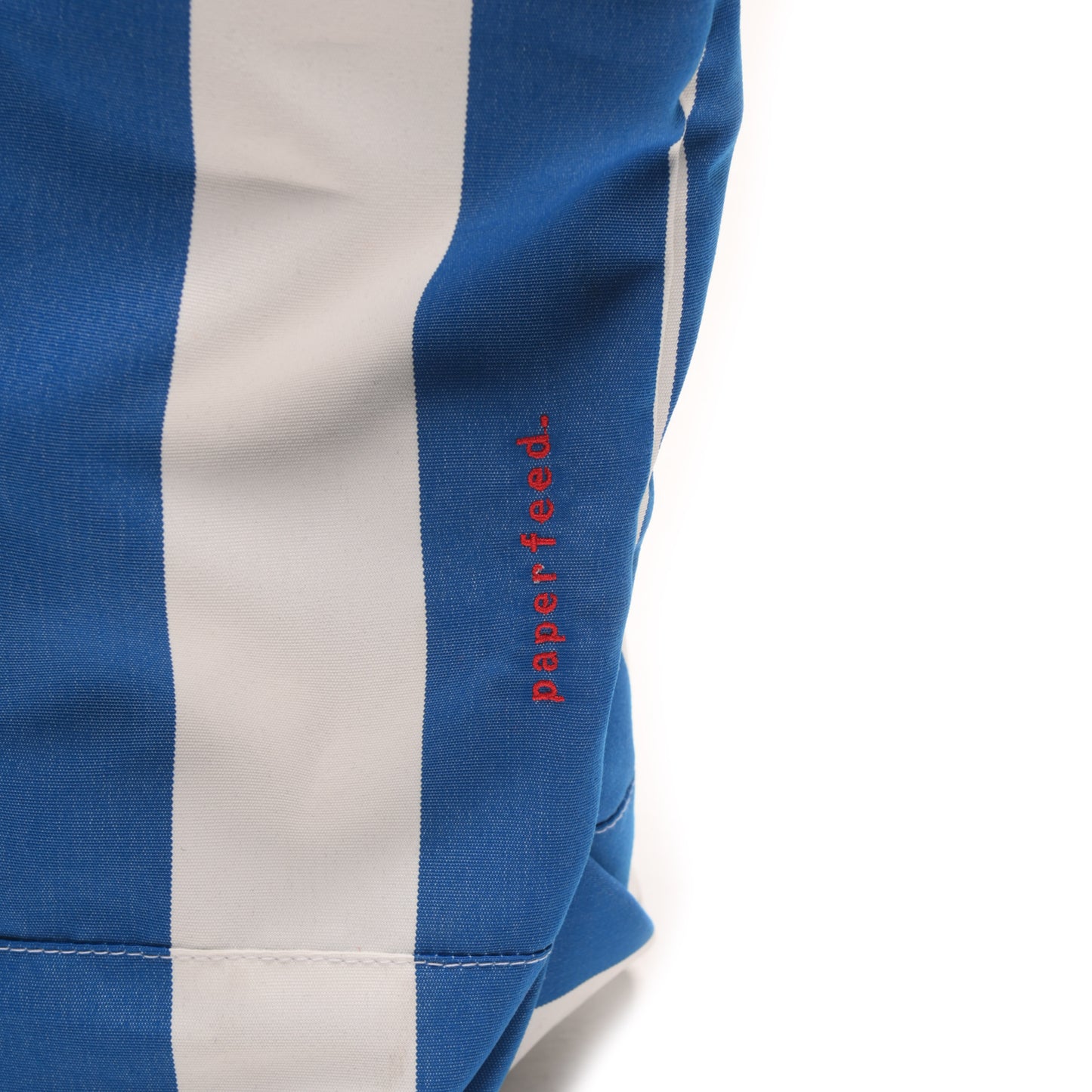 Striped Blue Everyday Boat Totebag