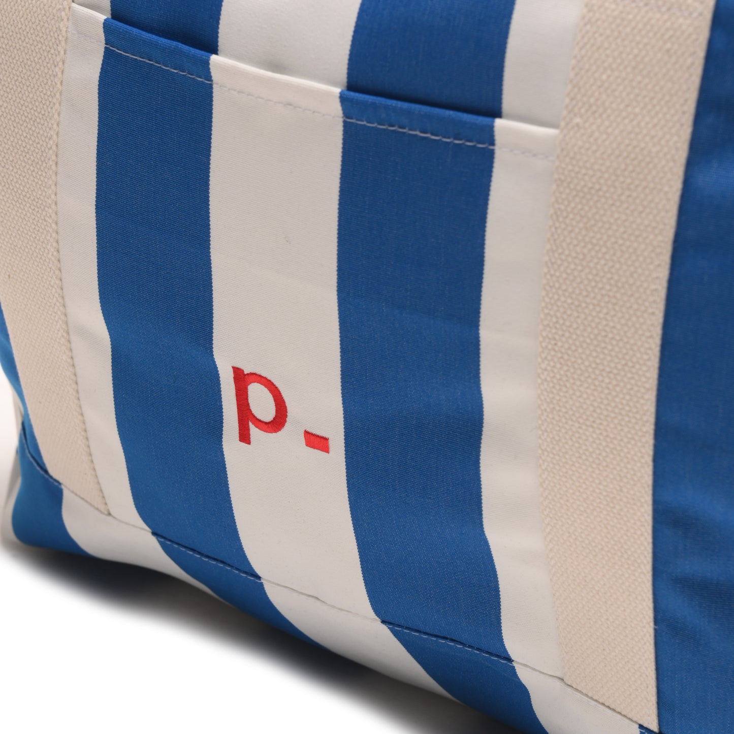 Striped Blue Everyday Boat Totebag