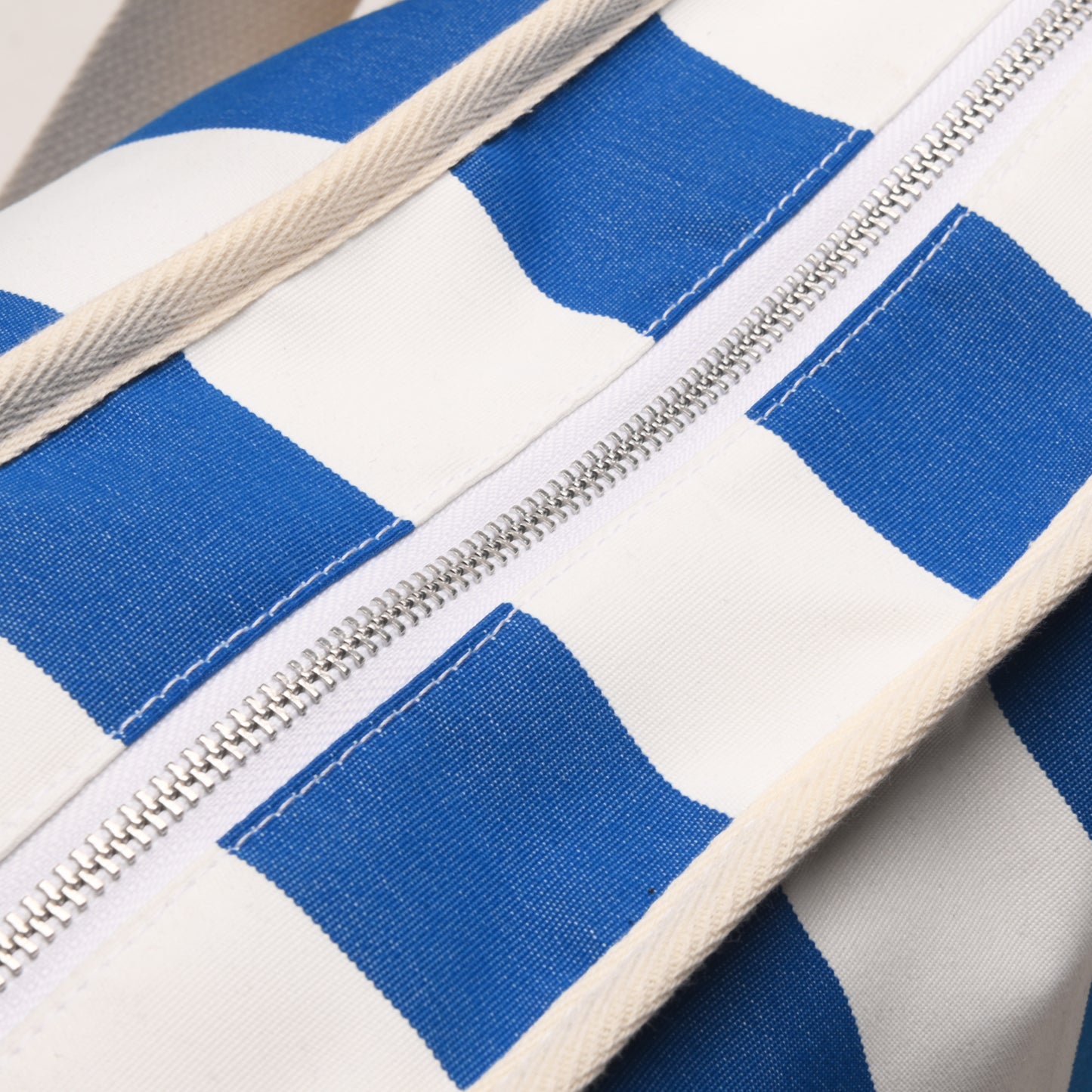 Striped Blue Everyday Boat Totebag