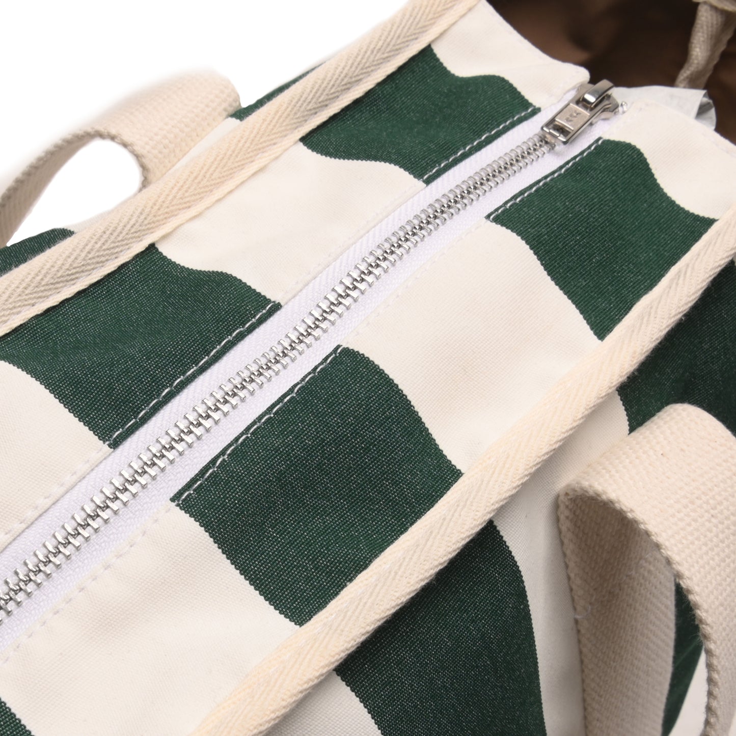 Striped Green Everyday Boat Totebag