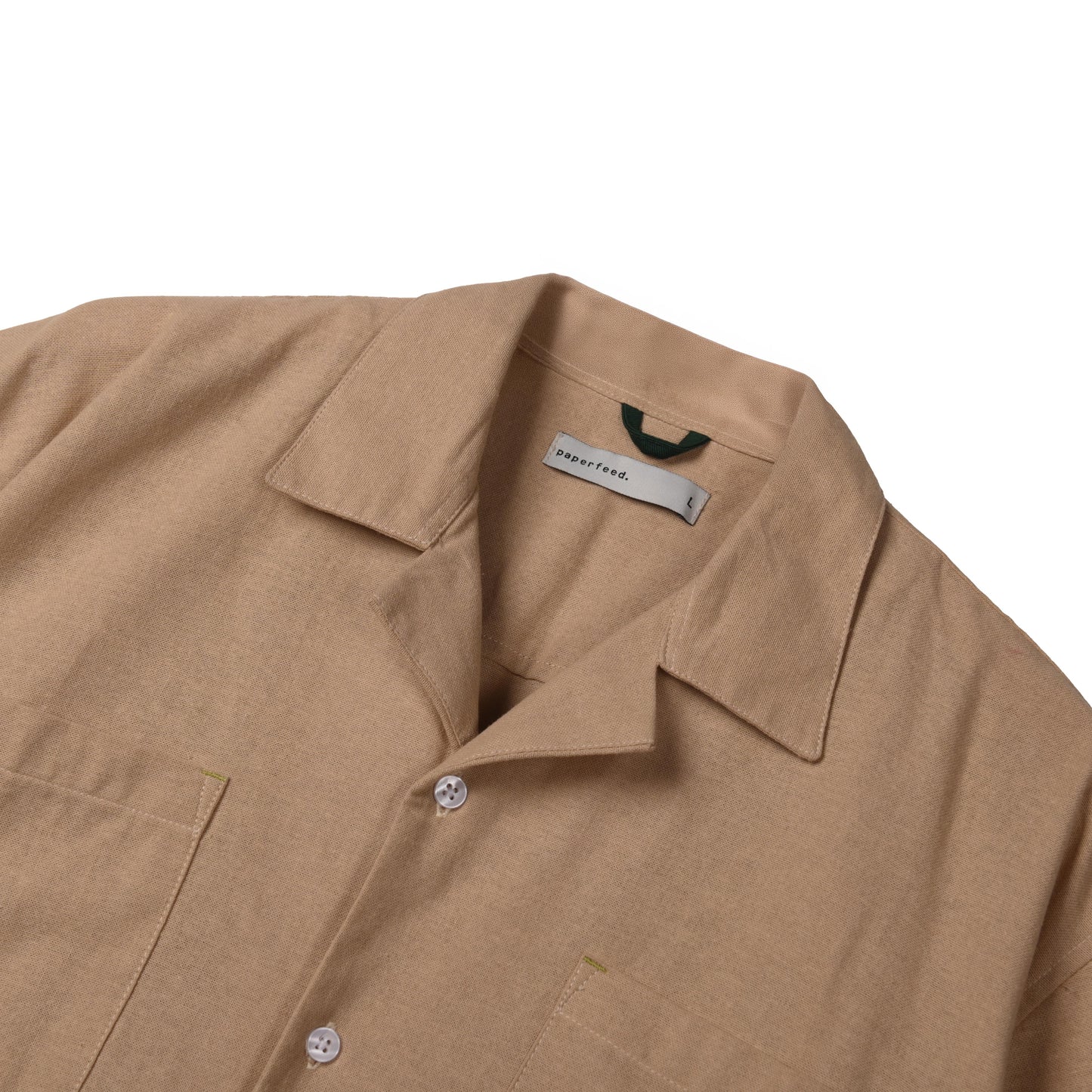 Khaki Essential Camp Shirt