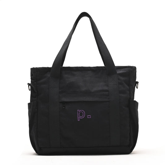 Black Everyday Three-Way Bag