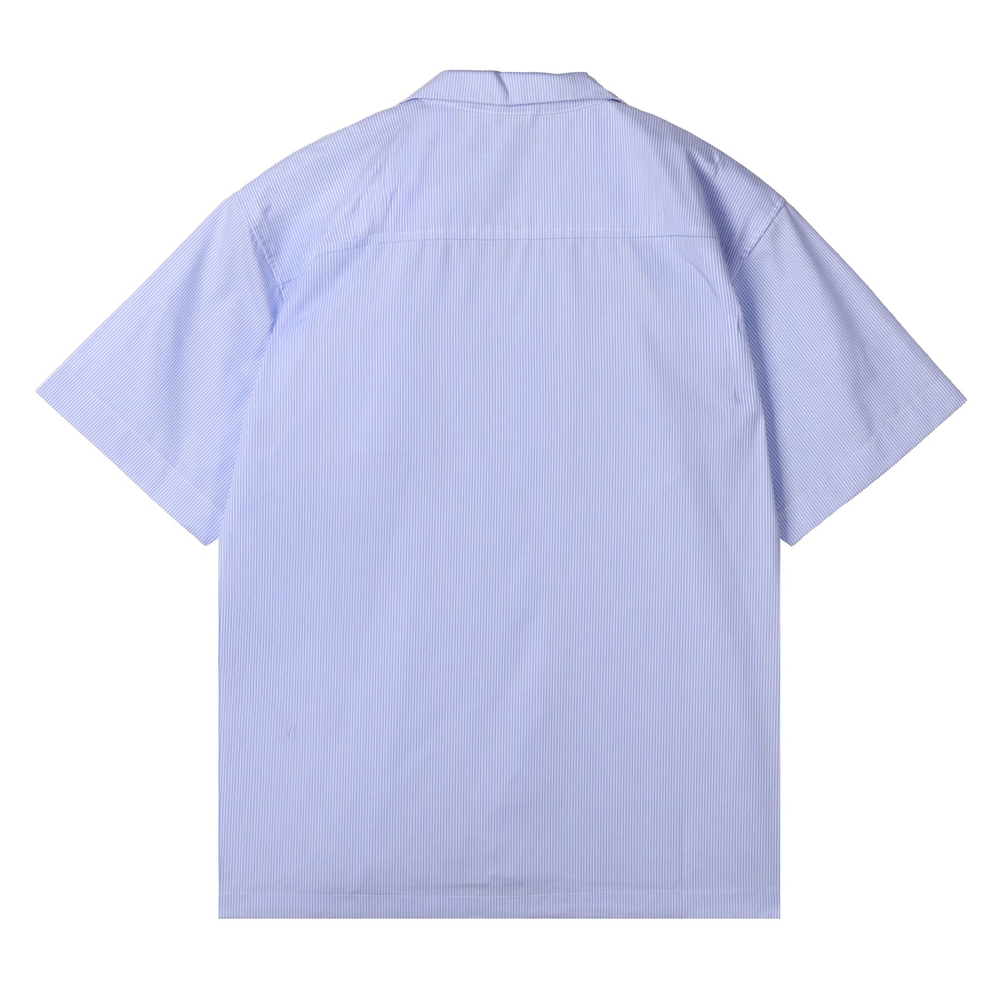 Striped Lt.Blue Essential Camp Shirt