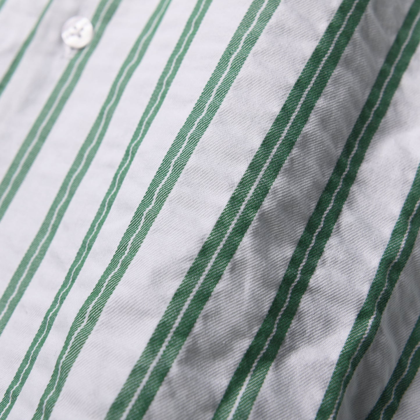 Striped Green Essential Regular Shirt