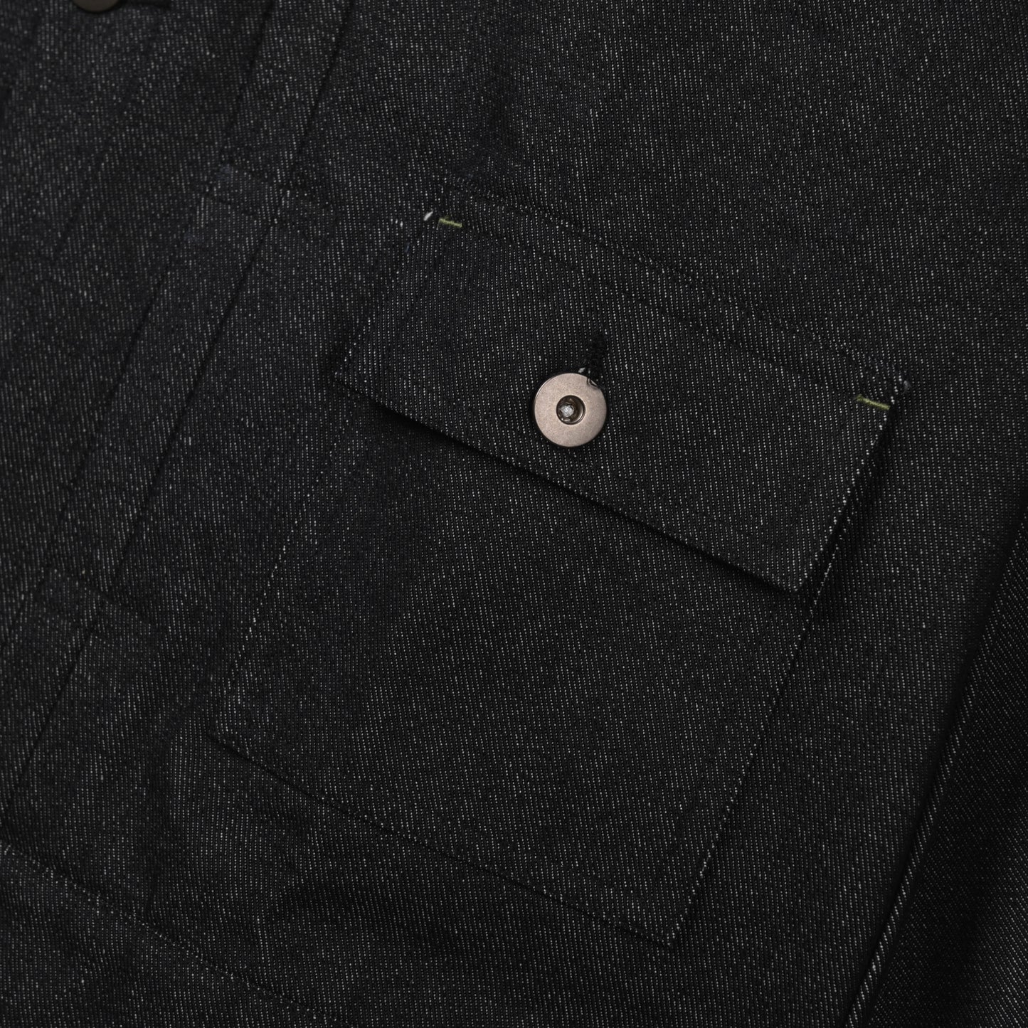 Black Denim Essential Classic Trucker Jacket