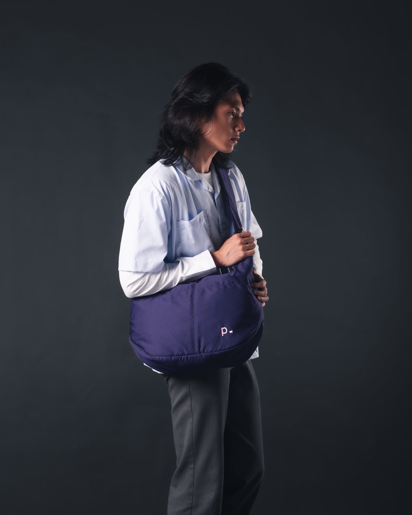 Purple Everyday Messenger Bag