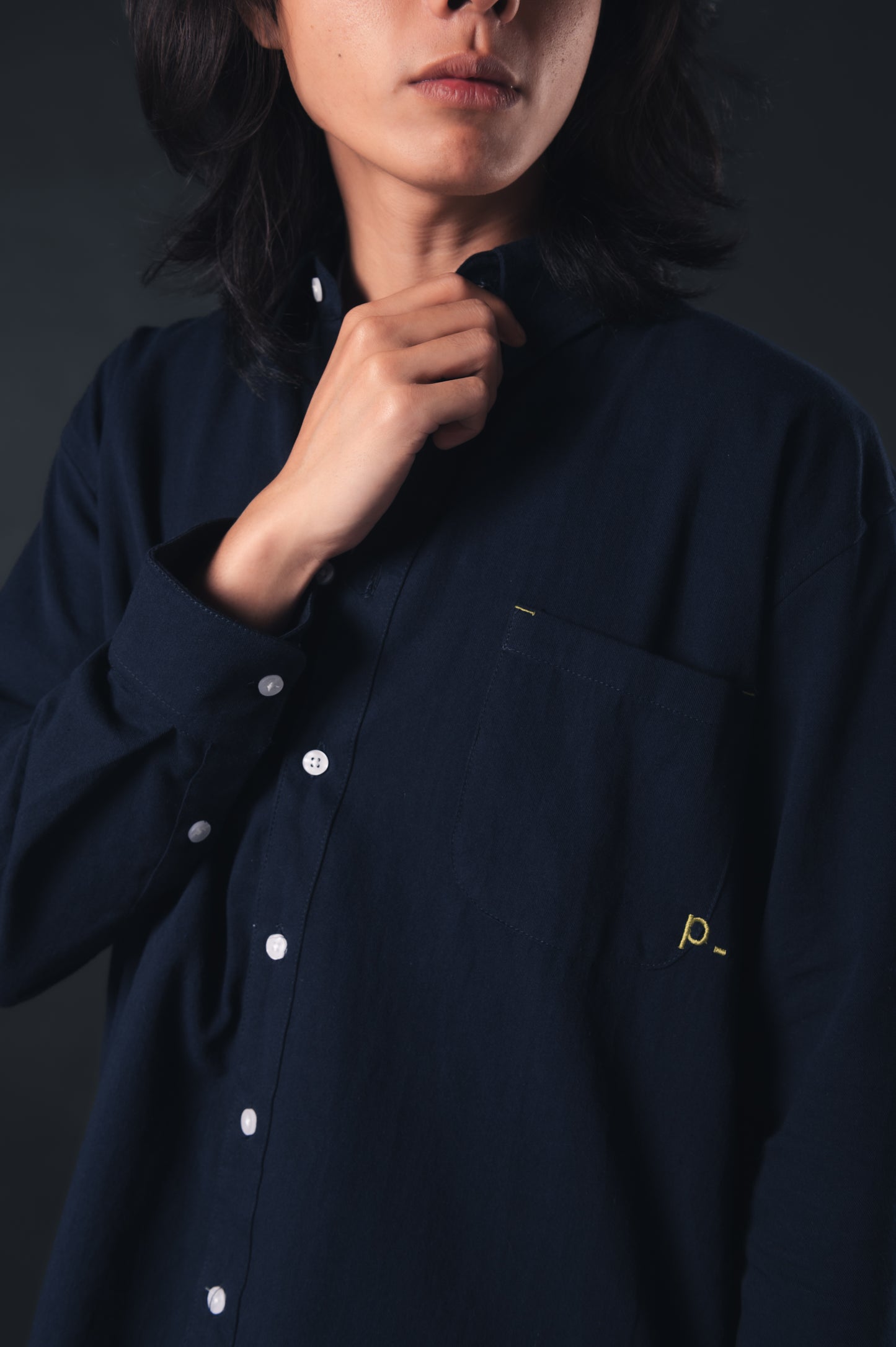 Navy Essential Regular Shirt