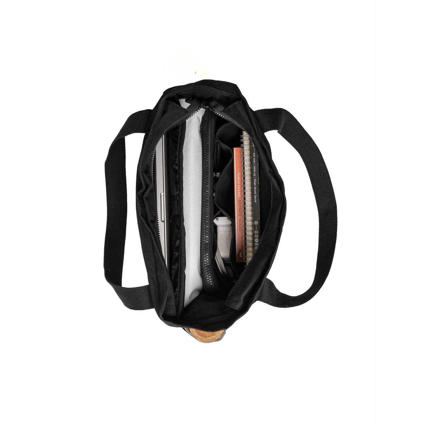 Black Everyday Totebag 3.0 (WH)