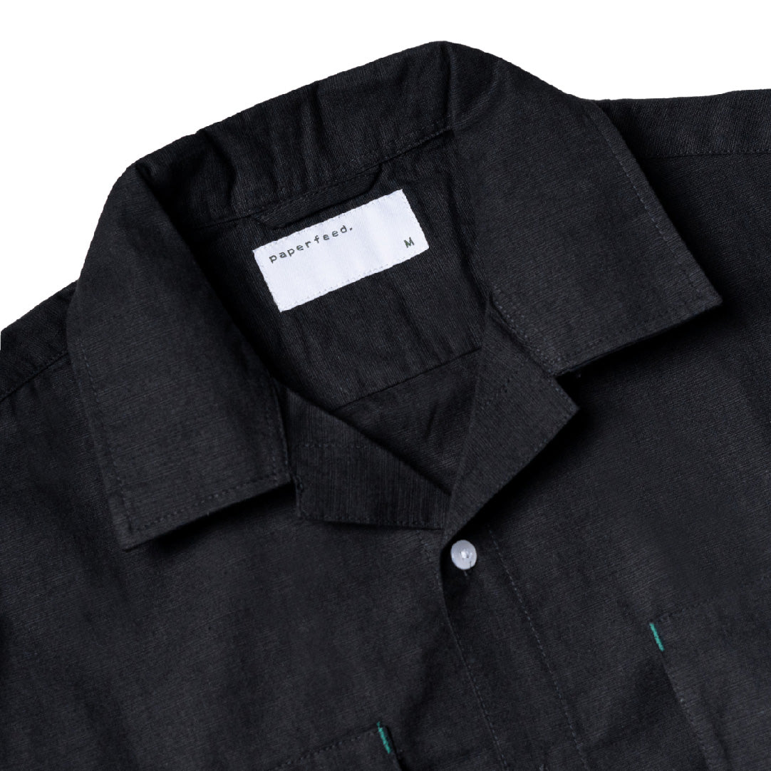 Peoplefeed Wash Black Shirt