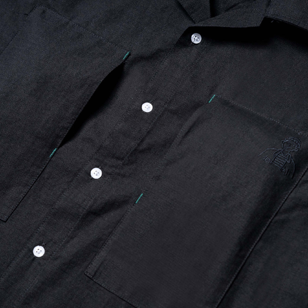 Peoplefeed Wash Black Shirt