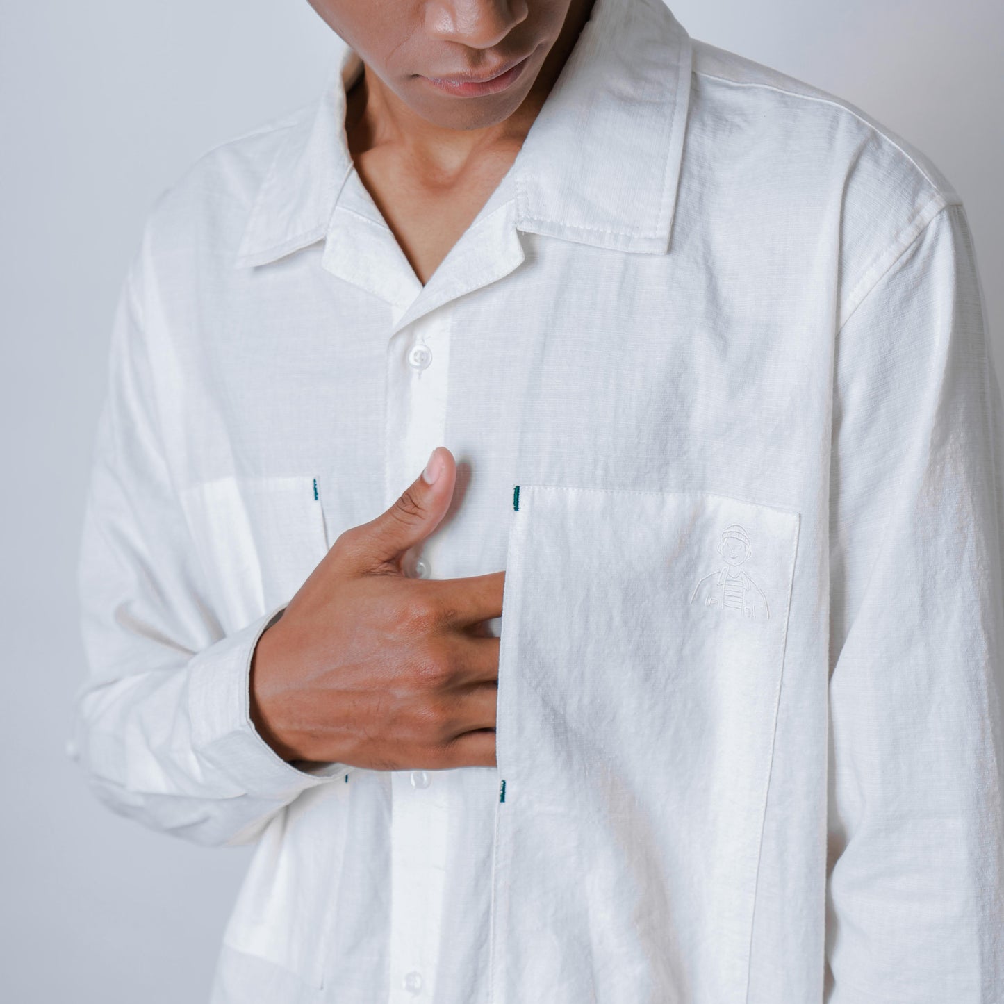 Peoplefeed Wash White Shirt