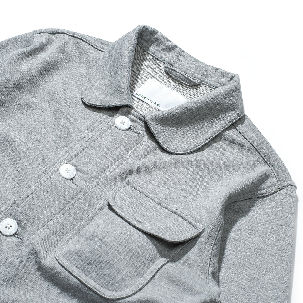 Light Grey (Misty) Sweat Work Coverall