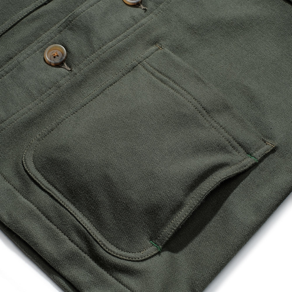 Olive Sweat Work Coverall