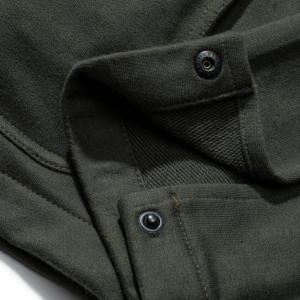 Olive Sweat Work Coverall