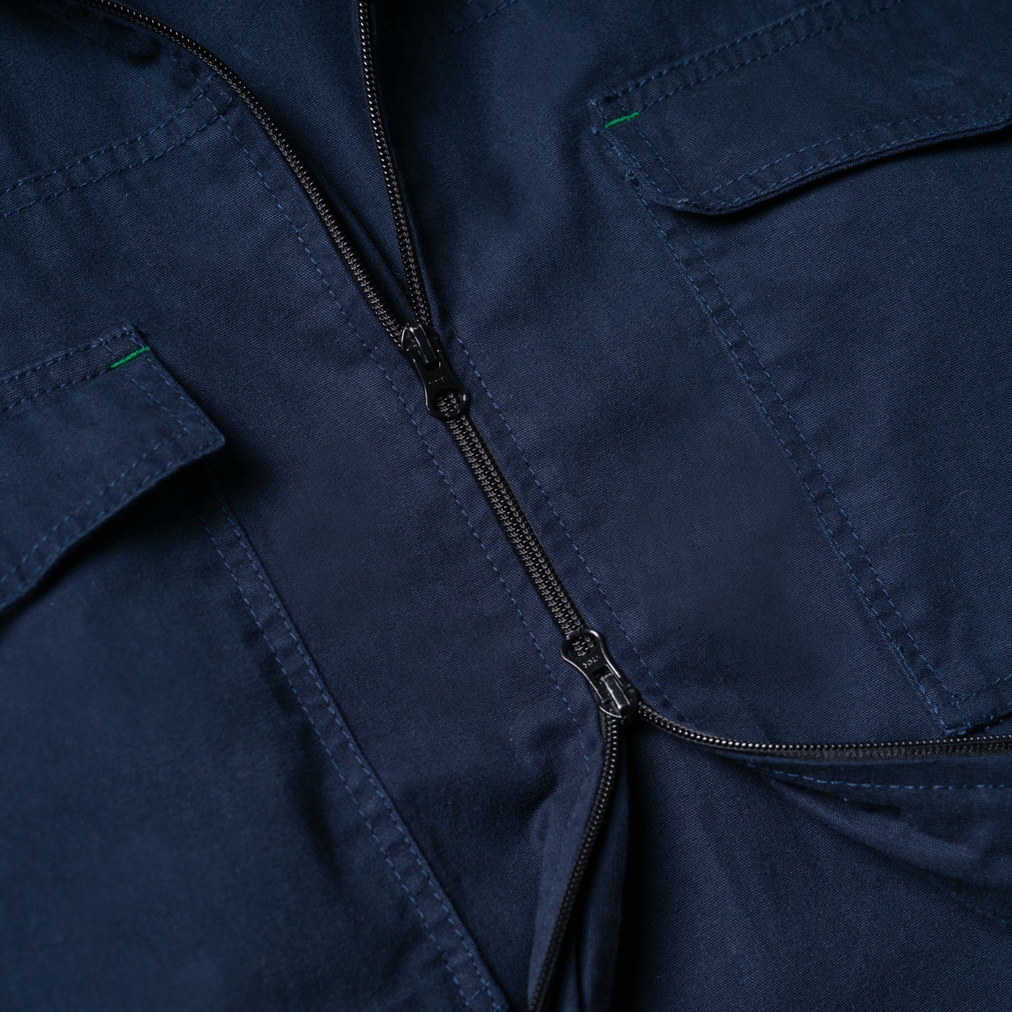 D-Zip Overshirt Navy